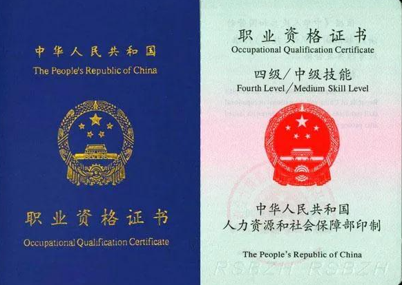 上海人才引进政策中提到的国家职业资格证书有哪些图片